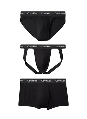 Nuevo con etiquetas. Calvin Klein. Pack de 3.  Correa Pride Jock + Calzoncillo + Baúl Negro. MRSP. $47,50 Foto 1 de 3