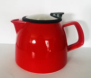 FORLIFE Bell Ceramic Teapot with Basket Infuser - Picture 1 of 6