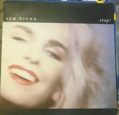 Sam Brown Stop! (1988)  Vinyl LP England - Bild 1 von 2