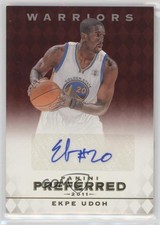 2011-12 Panini Preferred /99 Ekpe Udoh #317 Auto