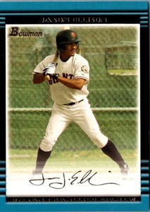 2002 Bowman Jason Ellison #209 San Francisco Giants