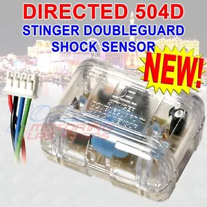 NEW DIRECTED DEI 504D STINGER DOUBLE GUARD SHOCK SENSOR VIPER PYTHON CLIFFORD - Picture 1 of 1