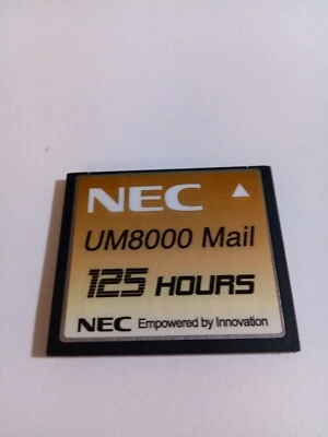 NEC UM8000 MAIL 125 HOURS 670836B V11.0.0.49(G) - Image 1 of 4