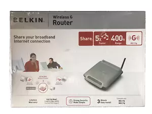 Belkin Wireless G Router New Old Stock Factory Sealed - NIB - Picture 1 of 11