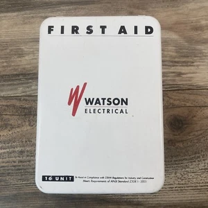 Wall Mount First Aid Box with all 16 original items 10x7x3 (Some items expired) - Picture 1 of 6