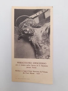 Santino Miracoloso Crocifisso - Picture 1 of 1
