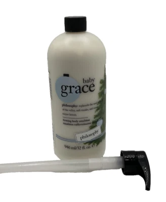 Philosophy Baby Grace Firming Body Emulsion 32 oz New Sealed + Pump - Image 1 of 2