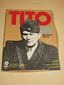 TITO and his Partisan Army Yugoslavia 1941-1945~Board Game~SPI~#3010~Unpunched - Picture 1 of 4
