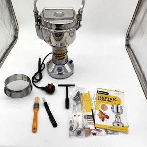 700g elektrische Getreidemühle, 30-300 mesh, Hochgeschwindigkeits-Edelstahlmühle - Bild 1 von 5