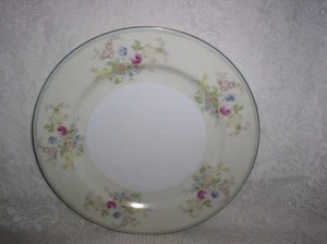 NSP Japan Handpainted Yellow Green Dinner Plate - Picture 1 of 3