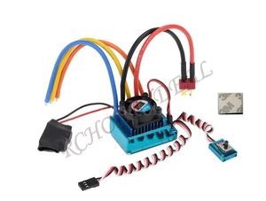 Heiß 120A Sensored Brushless Drehzahlregler ESC für 1/8 1/10 1/12 Auto Crawler M - Bild 1 von 4