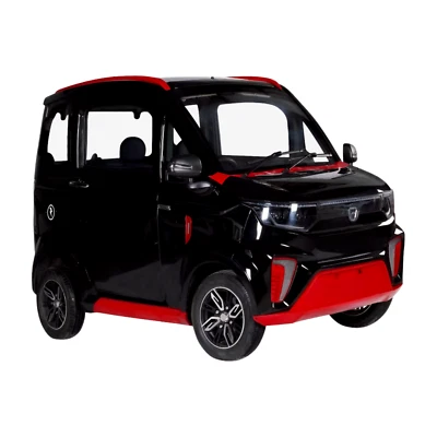 4-Rad Elektro Kabinenroller Microcar 2-Sitzer 25km/h 72V 100Ah Straßenzulassung - Bild 1 von 4
