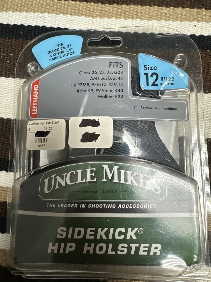 Sidekick Hip Holster Left Size 12 Uncle Mike's 81122