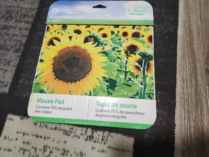 Sonnenblume Mauspad Recycling Materialien - Bild 1 von 2
