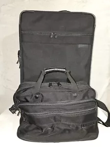 Briggs & Riley 26" Borsa Porta Indumenti Valigia con Ruote Espandibile 17" Borsone Trasporto - Foto 1 di 19