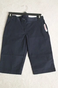 School Uniform Shorts IZOD Navy Blue Sz 12 Stretch Skimmer MSRP: $22 Now: $16.99 - Picture 1 of 2
