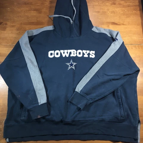 *HAS STAINS* Pro Line Fanatics NFL Dallas Cowboys Hoodie Mens Size 2XL 29pit2pit Cover