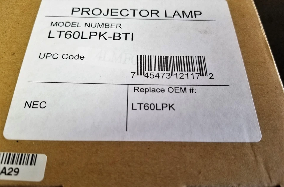 Tecnología de batería BTI LT-60LPK 2000 horas normal LT220 240 240K 260 260K  Foto 1 de 3