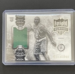 Terry Rozier 2015-16 Excalibur Knight School Rookie Patch - PLAYER WORN GREEN