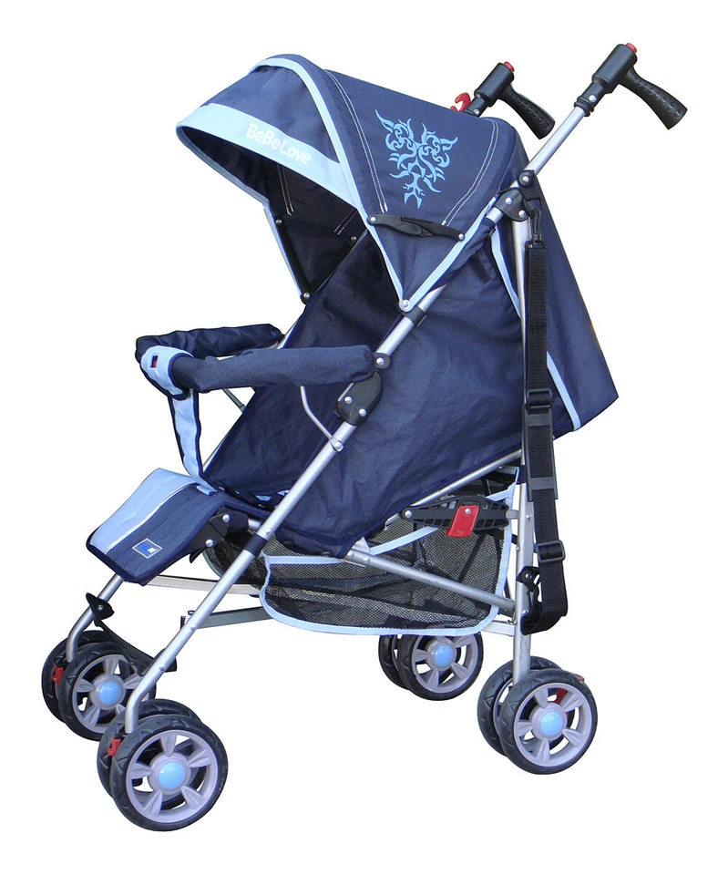 Bebelove Blue Deluxe Travel Stroller Black Friday Sale - Image 1 of 1