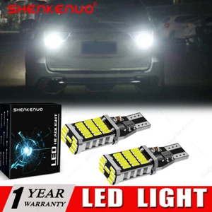 2 BRIGHT LED Backup Reverse Light Bulbs T15 921 For Toyota Corolla Tacoma Camry - Picture 1 of 16