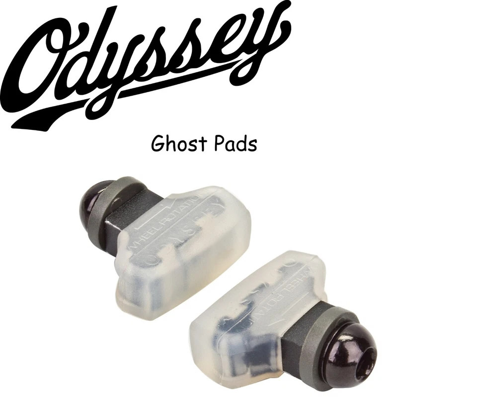 Zapatas de freno de bicicleta Odyssey PASTILLAS FANTASMAS SUAVES transparentes Foto 1 de 1