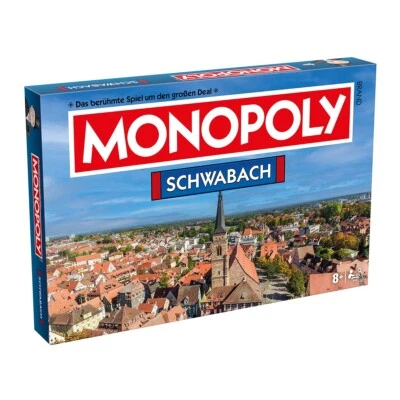 Monopoly Schwabach, Germany Board Game Party Game Cityedition Stadtedition - Image 1 of 4