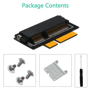 7+17 Pin mSATA SSD To SATA Adapter Card for 2012 Macbook pro retina and imac - Bild 1 von 12