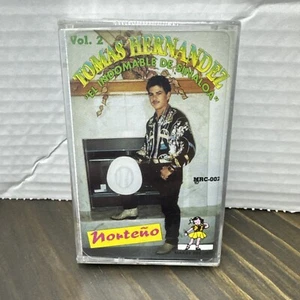 TOMAS HERNANDEZ EL INDOMABLE DE SINALOA NORTEÑO Cassette RARE NEW SEALED - Imagen 1 de 5