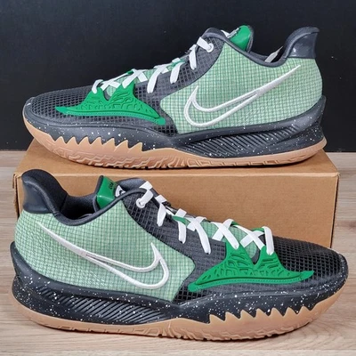 Nike Kyrie 4 EYBL Academy PE Shoes Mens Sz 15 Green Black Basketball DM9842-300 - Image 1 of 4