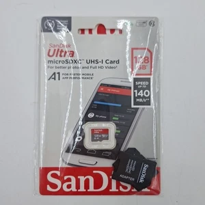 Sandisk Ultra 128GB Class 10 microSDXC Memory Card - 2 Pack, SDSQUAB-128G-GN6MN - Photo 1 sur 2