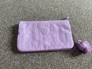 Kipling Creativity  Large Purse In Lilac Orchid New Monkey Alice - Picture 1 of 2
