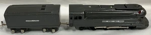 Vtg Lionel 1668E Streamline Torpedo Model Toy Steam Locomotive & Tender (A25) - Picture 1 of 24