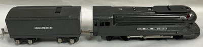 Vtg Lionel 1668E Streamline Torpedo Model Toy Steam Locomotive & Tender (A25) - Image 1 of 4