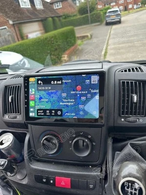 Für Fiat Ducato Citroen Jumper Peugeot Boxer Android 15.0 Carplay Autoradio GPS - Bild 1 von 4