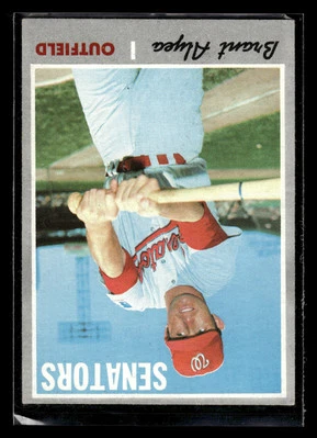 1970 Topps #303 Brant Alyea Cartoon on back has a baseball Card TCCCX - Image 1 of 2