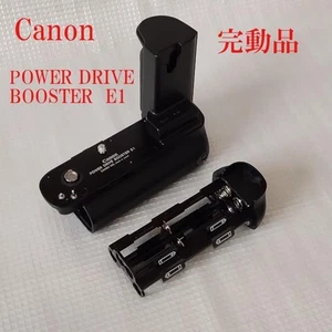 Canon Power Drive Booster E1 Battery Grip for EOS 1 Tested Working Japan - Picture 1 of 7