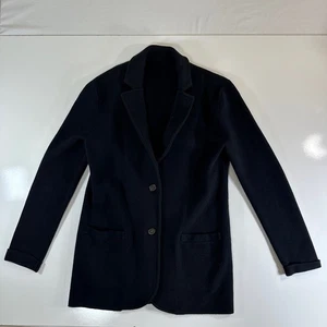 J. Cardigan maglione blazer nero Crew Factory donna XS scolaretto maglia  - Foto 1 di 11