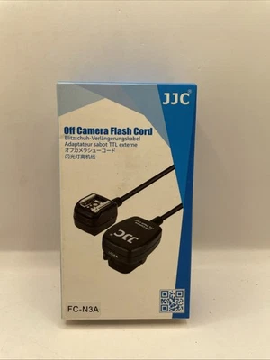 JJC Off Camera Flash Cord FC-N3A - Image 1 of 4