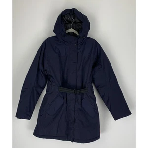 Hunter Original Womens Navy Insulated Parka Rain Jacket Hooded Size Medium NWT - Picture 1 of 8