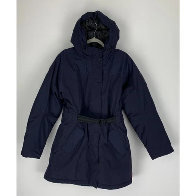 Hunter Original Womens Navy Insulated Parka Rain Jacket Hooded Size Medium NWT - Image 1 of 4