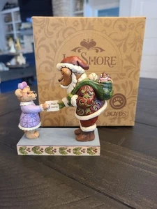 Jim Shore Boyds 2009 "Noel McBearsley With Kringlebeary... Dear Santa" 4022306 - Picture 1 of 3