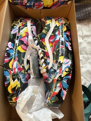 Vans Kenzo Paris Og Old Skool Lx 41 Sneaker Floral Grn Limited Edition - Bild 1 von 4