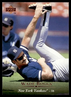 1995 Upper Deck Wade Boggs #445 New York Yankees - Image 1 of 2