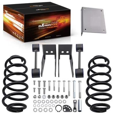 Kit de bobinas de caída traseras de 2" + brazo de arrastre para GMC Yukon XL 1500 07-2014 kit de descenso Foto 1 de 4