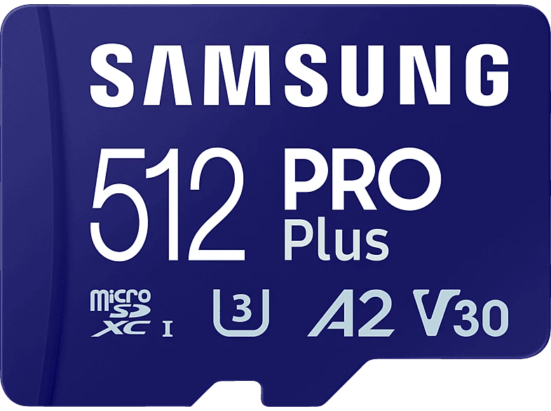 Samsung MB-MD512SA/EU PRO PLUS MICROSD (2023) 512GB - Bild 1 von 1