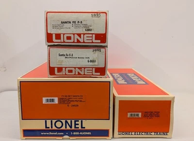 CAJAS ORIGINALES LIONEL - SANTA FE F3 - 6-8653, 8652, 24529, 18115 (HB23)....TK Foto 1 de 4
