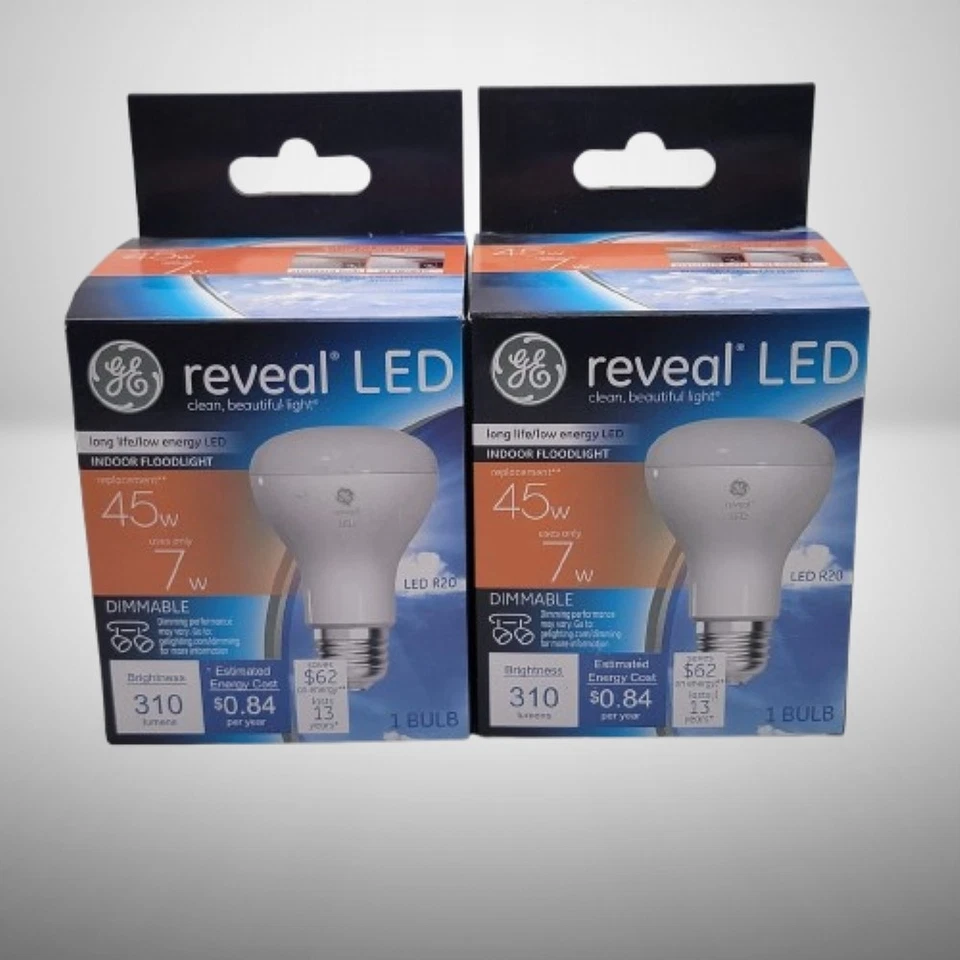 Generalelectric 45678 Reveal LED 310 Lumens Indoor Floodlight, 2 Pack - Image 1 of 4