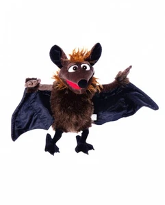 Gaston Fledermaus Bauchredner Handpuppe - Bild 1 von 1