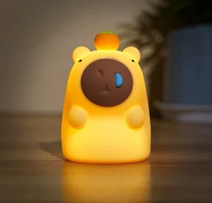 Capybara Shapel Luce Notturna,Regolazione Sensibile al Touch della Luminosità,USB TYPC - Foto 1 di 4